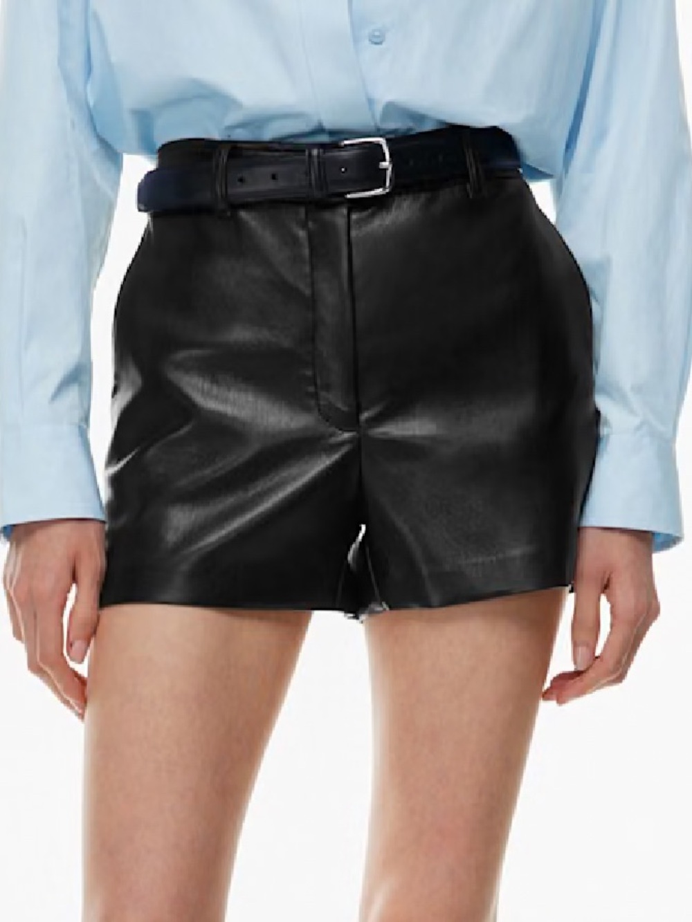 NWT Babaton Agency Mini Short in Black. Women’s Size 10